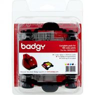 Evolis BADGY CONSUMABLE PACK INCL CLR RIBBON 100 CARDS 30MIL 0.76MM