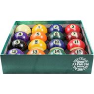 Aramith 2-1/4 Regulation Size Premium Billiard/Pool Balls, Complete 16 Ball Set