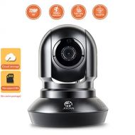 JOOAN Wireless IP Camera HD 720P Network Camera Baby Monitor for Home Security with Phone & PC Remote Access Two-Way Audio(Free Danale APP)