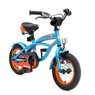 BIKESTAR Original Premium Safety Sport Kids Bike with sidestand and Accessories for Age 3 Year Old Children | 12 Inch Cruiser Edition for Boys and Girls