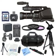 Circuit Street Panasonic AG-AC8PJ AVCCAM HD Shoulder-Mount Camcorder With CS Starters Kit: Includes 3 Piece High Resolution Filter Kit, Pro Series Tripod, 32GB SDHC Memory Card, SD Card Reader, C