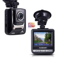 Ausdom AD282 Dash Cam, 2.4 LCD 2K Wide Angle Dashboard Camera Car Dvr with 1296 P Ambarella A7, G-Sensor, WDR, Loop Recording, Night Vision, 16 GB Card included