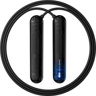 TANGRAM Tangram Smart Rope Pure (Bluetooth 4.0 Enabled Jump Rope, Jump Counter, Smart Phone Connected App, Smooth Ball Bearing Rotation)