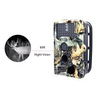 DSstyles 2.4 Inch 16MP 1080P PIR Sensor Wildlife Hunting Camera IP56 Waterproof 0.2s Trigger Time Action Camera