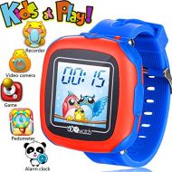 ONMet Kid Smart Watch Game Watch with 1.5 Touch Screen 10 Games Pedometer Camera Calculator,Wrist Watch Digital Smartwatch for Kids Boys Girls Electronic Learning Toy Holiday Outdoor Bir