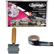 Dynamat 10455 18 x 32 x 0.067 Thick Self-Adhesive Sound Deadener Dynamat 10007 Dyna-Roller Professional Heavy Duty 2 Wide Rubber Roller 13100 Dynatape 1-1/2in x 30ft
