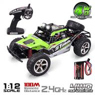RC Car, Remote Control Car, Abeyc 1:12 Scale Terrain RC Cars, Electric Remote Control Off Road Monster Truck, 2.4Ghz Radio 4WD Fast 30+ MPH RC Car, with LED Light and 1500mAh Batte