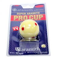 Aramith 2-1/4 Regulation Size Billiard/Pool Ball: Super Aramith Pro Cup Cue Ball with 6 Red Dots