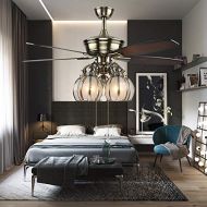 Andersonlight Indoor Ceiling Fan With 5 Light, 52-Inch 5 Blades, Oil Rubbed Bronze Finish FS071