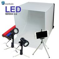 LimoStudio 16 x 16 Table Top Photo Photography Studio Lighting Light Tent Kit in a Box, AGG349