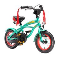 BIKESTAR Original Premium Safety Sport Kids Bike with sidestand and Accessories for Age 3 Year Old Children | 12 Inch Cruiser Edition for Boys and Girls