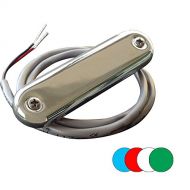 Shadow Caster LED Lighting Shadow-Caster Courtesy Light w/2 Lead Wire - 316 SS Cover - RGB Multi-Color - 4-Pack