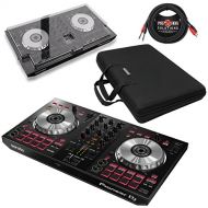 Pioneer DJ Pioneer DDJ-SB3 2-Channel Serato DJ Controller & Pig Hog Cable (With Cover & Case)