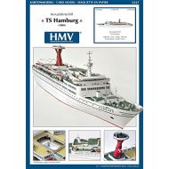 HMV - Hamburger Modellbaubogen Verlag HMV 3337 Cardmodel Cruise Ship TS Hamburg