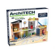 SmartLab Toys Archi-Tech Electronic Smart House - 62 Pieces - 20 Projects - Includes Light and Sound