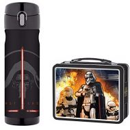 Thermos 16oz Stainless Steel Drink Bottle w Metal Lunch Kit - Star Wars VII