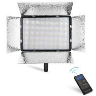 Powerextra 900 Beads Bi-Color CRI 96+ 70W Dimmable LED Video Light Panel, 2.4G Remote Control, Adjustable Color Temperature 3200K-5500K for DSLR Camera Camcorder Studio Photography