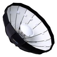Fotodiox EZ-Pro 24in (50cm) Collapsible Beauty Dish Softbox with Bowens S-Type Speedring Insert
