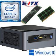 Intel NUC8I7BEH 8th Gen Core i7 System, 4GB DDR4, 480GB M.2 SSD, Win 10 Pro Installed & Configured by E-ITX