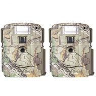 Moultrie D-80 Mini 14MP White Flash Xenon Strobe Digital Game Camera (2 Pack)