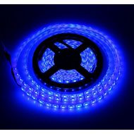 Top New Waterproof 5m Flexible RGB LED Light Strip 5050 SMD 300led Xmas Party Strip Light +44key Ir Remote Controller+5a Power Supply