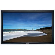 Monoprice Fixed Frame Projection Screen (8cm Aluminum Frame w/ Velvet Wrapped) - HD White Fabric (130 inch, 2.35:1)