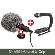 Microphone microphone BY-MM1 Compact On-Camera Video Recording Mic For Canon DSLR Smooth With Ulanzi U Grip