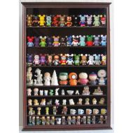 DisplayGifts Large Wall Mounted Curio Cabinet Shadow Box for Action Figures, Vinylmations, Funko Pops, Figurines, CDSC16