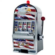 Trademark Global Trademark American Eagle Slot Machine Bank