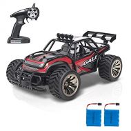 Gimilife Remote Control Car, Fast Toy RC Vehicle,Terrain RC Cars,Electric Remote Control Off Road Monster Truck,RC Cars for Kids Toddler Gift,Desert Off-Road Vehicle,2.4Ghz Radio 2