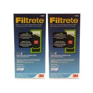 Filtrete #0560937 Room Air Purifier Replacement Filter Model C Fits Honeywell Models 16200, HHT-011, HHT-080, HHT-081 and HHT-090 Multipack - 2