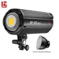 JINBEI EF-200 200Ws Dimmable LED Video Light Continuous Lamp with Bowens Mount Daylight Balanced Video Light 5500K for YouTube Vine Portrait Photography Video Lighting Studio Inter