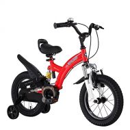 Childrens bicycle ZHIRONG Pink Red Yellow Size 12 Inches, 14 Inches, 16 Inches, 18 Inches Outdoor Outing