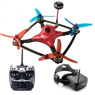 Force1 Racing Drone with Camera Live Video - DYS Pro Remote Control FPV Drone Kit, VR Goggles and Professional RC Quadcopter SP F3 Flight Controller