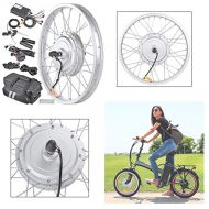 GC Global Direct 36v 750W 20 in Front Fat Tire Electric Bicycle E-Bike Motor Kit