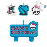 Bargain World Monster High Mini Birthday Candles (With Sticky Notes)
