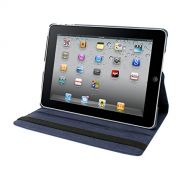 Natico iPad Pro 360 Case, Faux, Navy Blue (60-IPRO-360-NBL)