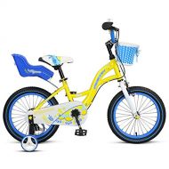 Childrens bicycle ZHIRONG Boys Bicycle and Girls Bike with Training Wheel 14 Inches, 16 Inches Outdoor Outing