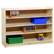 Childrens Factory Mobile Adjustable Shelf Storage