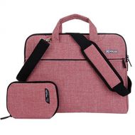 ElctronicStore Waterproof Laptop Bags For 15-Inch Laptop, Notebook Sleeve Bag Part Linen Red Computer, Electronics