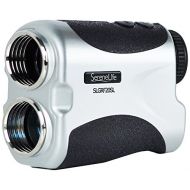 SereneLife Premium Golf Laser Rangefinder with Pinsensor - Digital Golf Distance Meter - Compact Design - Travel Case