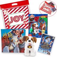The Elf on the Shelf St Bernard Tradition Plush with Book & DVD and Good Tidings Toy Tote & Scarf with Exclusive Joy Travel Bag