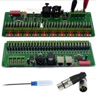 Shine 30 Channel DMX LED Decoder Controller for RGB LED Strip Light DMX512 Dimmer Driver DC9-24V 2A/CH