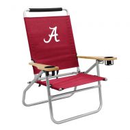 Logo Brands NCAA Alabama Crimson Tide Beach Chair