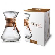 Chemex Classic Series, Pour-Over Glass Coffeemaker, 10 Cup - Exclusive Packaging