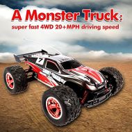 GP - NextX Geekper RC Car - Terrain RC Cars - Electric Remote Control Off Road Monster Truck - 1:12 Scale 2.4Ghz Radio 4WD Fast RC Car with 2 Rechargeable Batteries