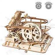 ROKR Mechanical 3D Wooden Puzzle Model Kit Adult Craft Set Educational Toy Building Engineering Set Christmas/New Year/Birthday/Thanksgiving Day Gift for Adults Boys Kids Age 14+(W
