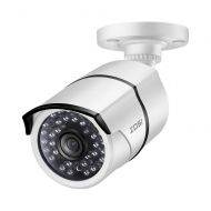 ZOSI 1.0MP HD 720p 1280TVL Outdoor/Indoor Security Camera (Hybrid 4-in-1 HD-CVI/TVI/AHD/960H Analog CVBS),36PCS LEDs,100ft IR Night Vision,Weatherproof Surveillance CCTV Bullet Cam