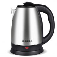 Dezin Electric Kettle Upgraded, 2L Stainless Steel Cordless Tea Kettle, Fast Boil Water Warmer with Auto Shut Off and Boil Dry Protection Tech for Coffee, Tea, Beverages