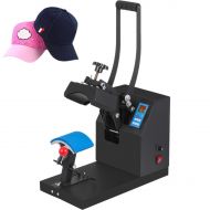 Mophorn Hat Press Machine 3.5X5.9 Inch Cap Press Heat Press Machine Professional Transfer Hat Press with 12000 Hours Life Digital LCD Timer and Temperature Control (350W)